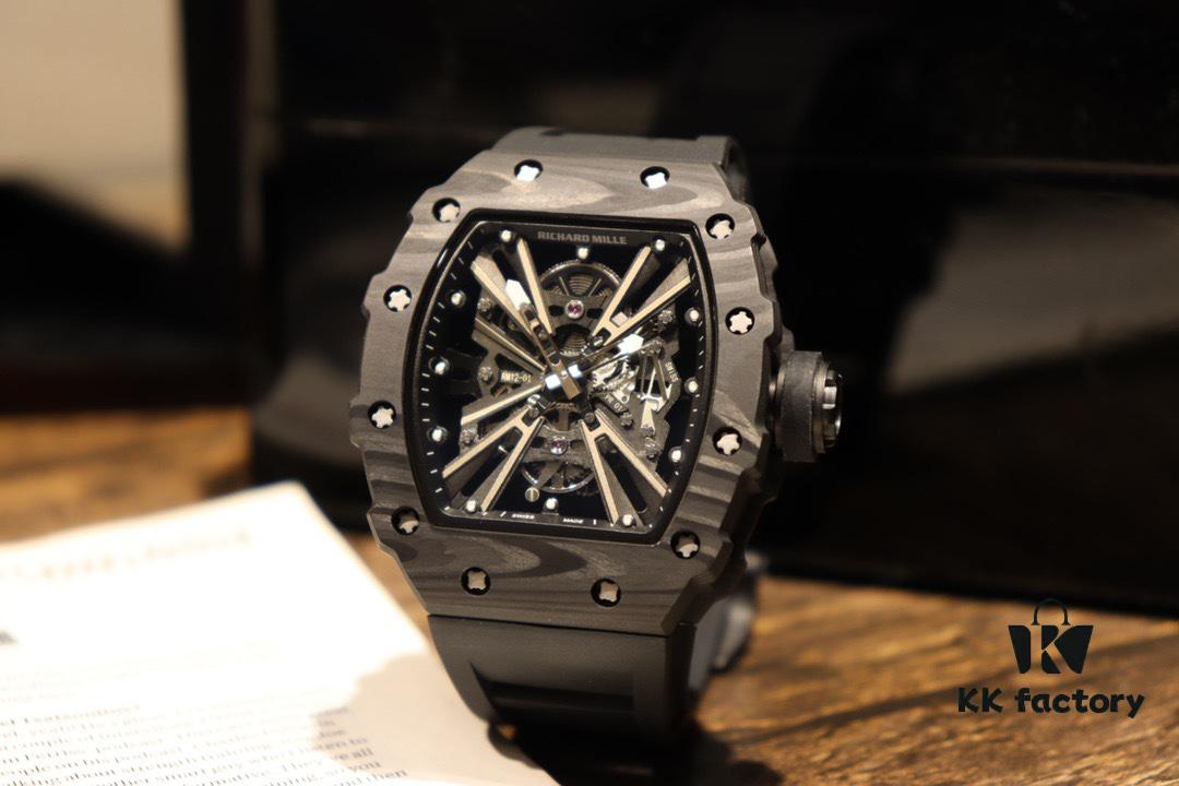 6931a839ccd8ab3d7af9ca58 Richard Mille RM12-01 Limited Edition Automatic Skeleton Watch with Racing-Inspired Design