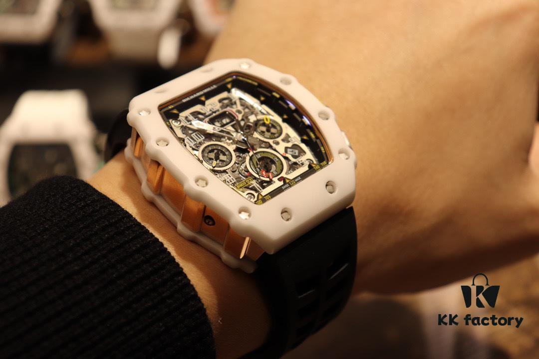 6931a83bccd8ab3d7af9ca6f Richard Mille Precision Ceramic RM11-03 Inspired by Racing Car Design