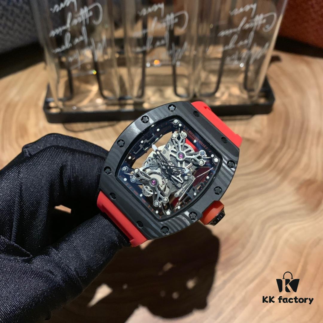 6931a83bccd8ab3d7af9ca78 Richard Mille RM50-27-01 Carbon Fiber High-End Quality with Original Imported Mechanical Movement