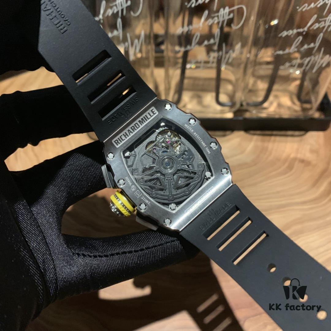 Richard Mille RM011 Elevated to a New Level of Artistry, Perfect Craftsmanship with Large Date Chronograph Flyback/Retour Envol Multi-Function Automatic Mechanical Movement Based on ETA7750