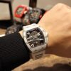 6931a83cccd8ab3d7af9ca89 Richard Mille RM61-01 Skeleton Design Never Stops Advancing Beyond Traditional Watchmaking Natural Rubber Genuine Folding Clasp Imported Citizen Mechanical Movement Makes This Watch a Revolutionary Legend in the Wristwatch World