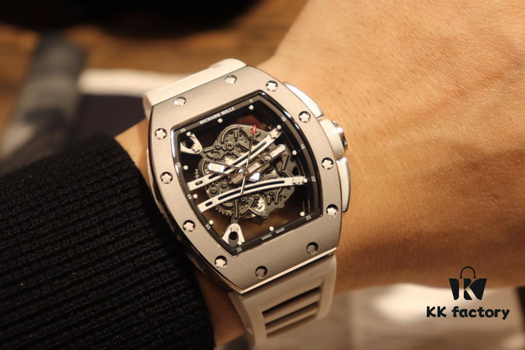 6931a83dccd8ab3d7af9ca8d Richard Mille RM61-01 Skeleton Design Never Stops Advancing Beyond Traditional Watchmaking Natural Rubber Genuine Folding Clasp Imported Citizen Mechanical Movement Makes This Watch a Revolutionary Legend in the Wristwatch World