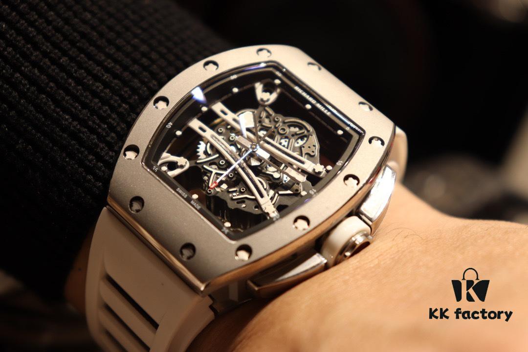 6931a83dccd8ab3d7af9ca8e Richard Mille RM61-01 Skeleton Design Never Stops Advancing Beyond Traditional Watchmaking Natural Rubber Genuine Folding Clasp Imported Citizen Mechanical Movement Makes This Watch a Revolutionary Legend in the Wristwatch World