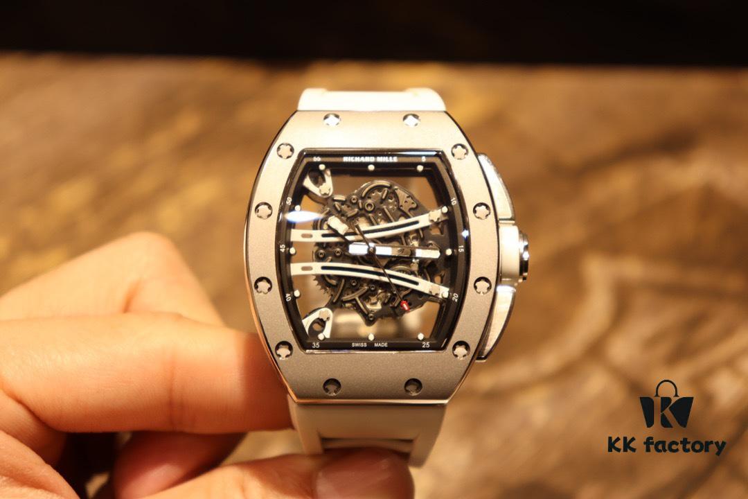 6931a83dccd8ab3d7af9ca8f Richard Mille RM61-01 Skeleton Design Never Stops Advancing Beyond Traditional Watchmaking Natural Rubber Genuine Folding Clasp Imported Citizen Mechanical Movement Makes This Watch a Revolutionary Legend in the Wristwatch World