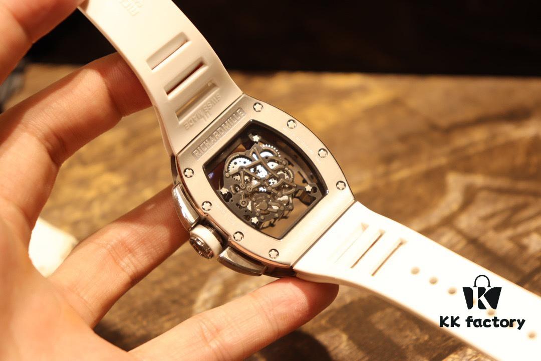 6931a83dccd8ab3d7af9ca90 Richard Mille RM61-01 Skeleton Design Never Stops Advancing Beyond Traditional Watchmaking Natural Rubber Genuine Folding Clasp Imported Citizen Mechanical Movement Makes This Watch a Revolutionary Legend in the Wristwatch World