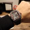6931a83dccd8ab3d7af9ca92 Richard Mille Richard Miller Watch with Carbon Fiber Case, 43*50mm, Waterproof Strap with Original Folding Clasp, Bold and Unique Dial Design for the Individual