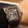 6931a83dccd8ab3d7af9ca95 Richard Mille Richard Miller Watch with Carbon Fiber Case, 43*50mm, Waterproof Strap with Original Folding Clasp, Bold and Unique Dial Design for the Individual