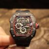 6931a83dccd8ab3d7af9ca98 Richard Mille Richard Miller Watch with Carbon Fiber Case, 43*50mm, Waterproof Strap with Original Folding Clasp, Bold and Unique Dial Design for the Individual
