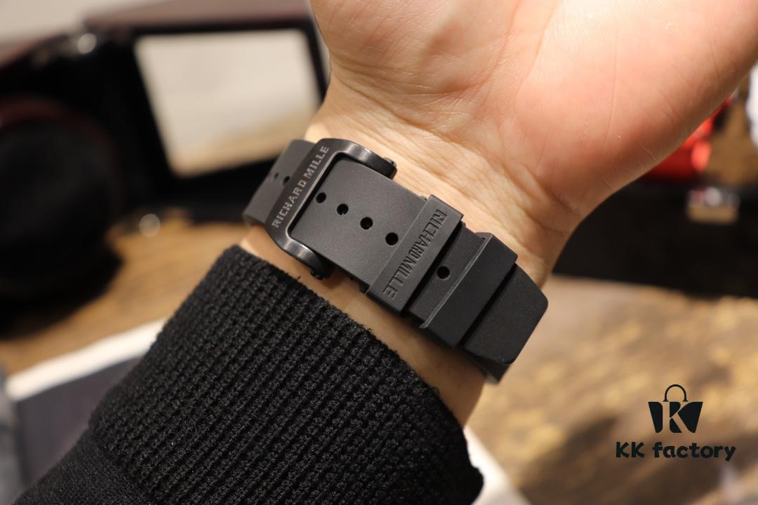 6931a83dccd8ab3d7af9ca9a Richard Mille Richard Miller Watch with Carbon Fiber Case, 43*50mm, Waterproof Strap with Original Folding Clasp, Bold and Unique Dial Design for the Individual