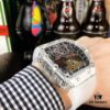 6931a83dccd8ab3d7af9ca9d Richard Mille RM011-FM Series Limited Edition Fully Transparent Multi-Function Mechanical Watch