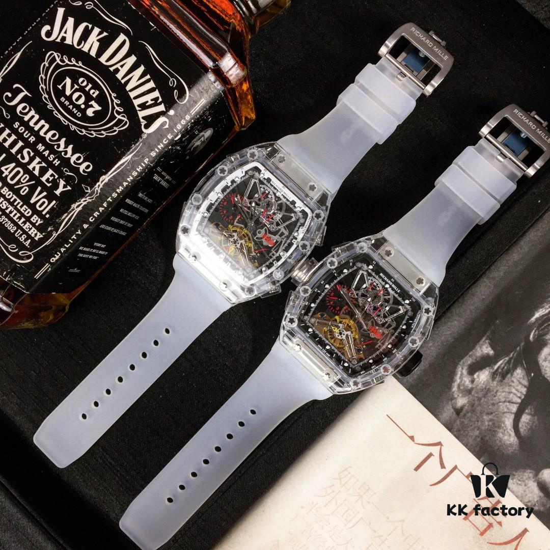 6931a83eccd8ab3d7af9caa3 Richard Mille RM011-FM Series Limited Edition Fully Transparent Multi-Function Mechanical Watch