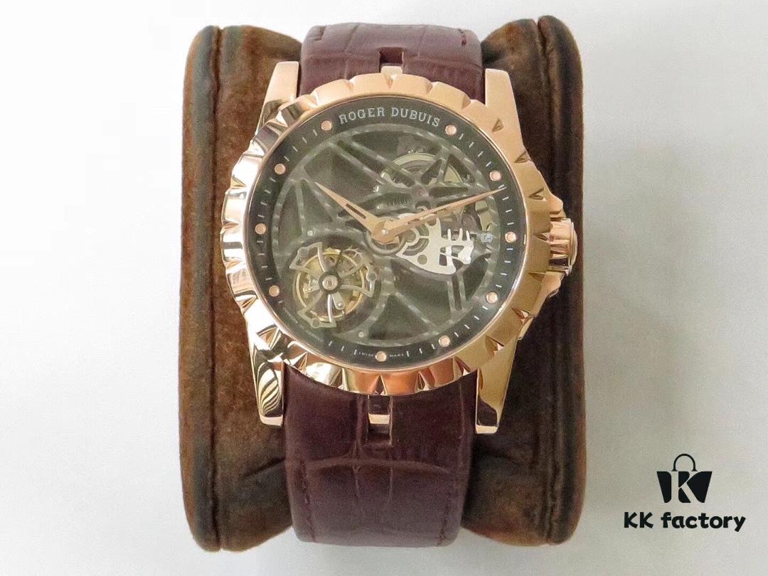 6931a840ccd8ab3d7af9cac8 JB Roger Dubuis EXCALIBUR King Series RDDBEX0260 (Sports Version of RDDBEX0393, 45mm Diameter, Safety Guard Bridge Crown with Original-Like Winder Included)
