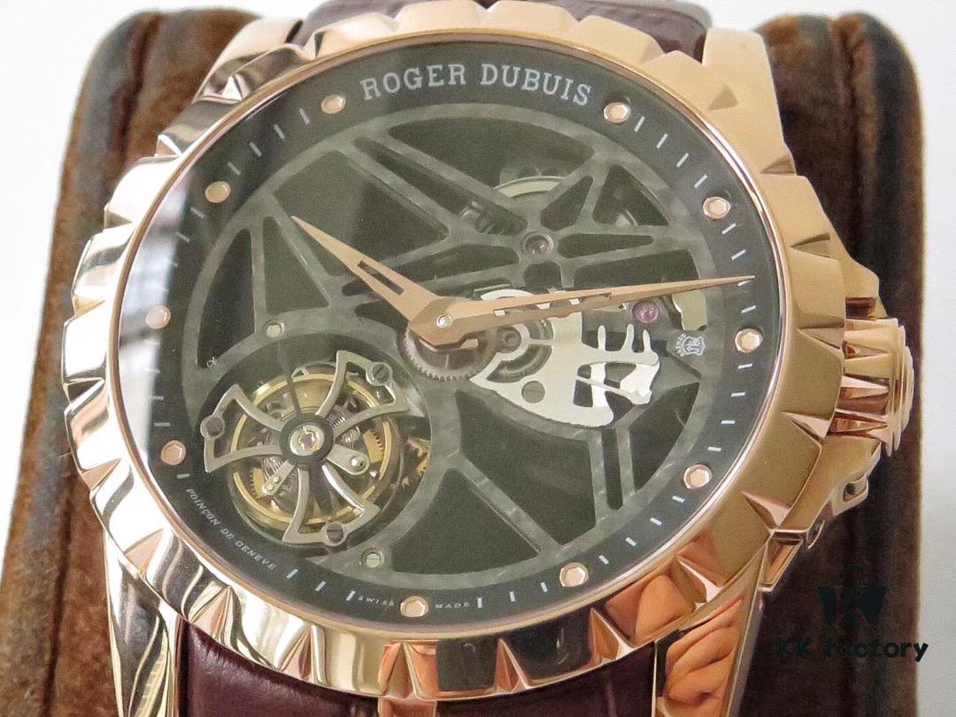 6931a840ccd8ab3d7af9cacc JB Roger Dubuis EXCALIBUR King Series RDDBEX0260 (Sports Version of RDDBEX0393, 45mm Diameter, Safety Guard Bridge Crown with Original-Like Winder Included)