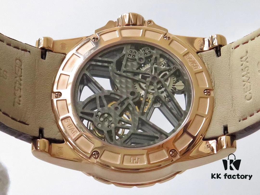 6931a840ccd8ab3d7af9cad0 JB Roger Dubuis EXCALIBUR King Series RDDBEX0260 (Sports Version of RDDBEX0393, 45mm Diameter, Safety Guard Bridge Crown with Original-Like Winder Included)