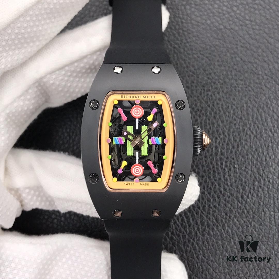 6931a842ccd8ab3d7af9cae3 Latest Richard Mille Enamel Bonbon Collection - The Rarest Masterpiece in Cotton Candy Design
