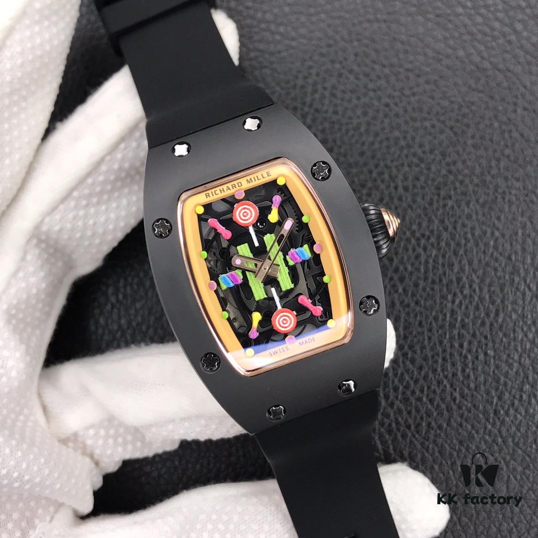 6931a842ccd8ab3d7af9cae4 Latest Richard Mille Enamel Bonbon Collection - The Rarest Masterpiece in Cotton Candy Design
