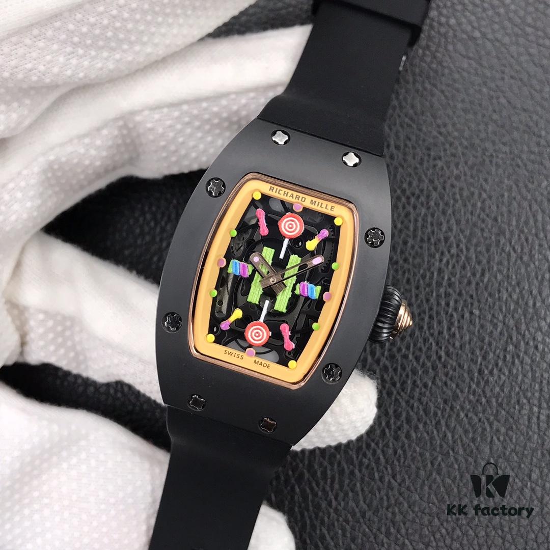 6931a842ccd8ab3d7af9cae5 Latest Richard Mille Enamel Bonbon Collection - The Rarest Masterpiece in Cotton Candy Design