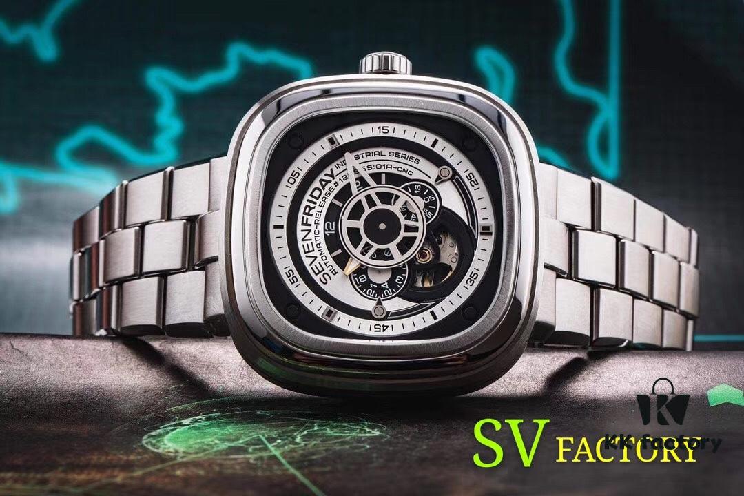Introducing the Original SevenFriday 316L Stainless Steel Watch Band!