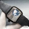 SevenFriday M3/01! Shipment Ready! Model: SF-M3/01, Size: 47mm x 13mm, Movement: Japanese Citizen Miyota 8215 Mechanical Movement [Same as Authentic], Aerodynamic Y-Wing Design with Sandblasted and Polished Black & Gunmetal Dial, Seven Stars Logo at 7 o'clock, Triple Overlapping White Disks for Hours, Minutes and Seconds, Red Accents at 9 o'clock, Red Arrow Indicator for Minutes, 5-Second Increments on Subdial, Premium Men's Mechanical Watch by SJ Quality Guaranteed