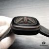 SevenFriday M3/01! Shipment Ready! Model: SF-M3/01, Size: 47mm x 13mm, Movement: Japanese Citizen Miyota 8215 Mechanical Movement [Same as Authentic], Aerodynamic Y-Wing Design with Sandblasted and Polished Black & Gunmetal Dial, Seven Stars Logo at 7 o'clock, Triple Overlapping White Disks for Hours, Minutes and Seconds, Red Accents at 9 o'clock, Red Arrow Indicator for Minutes, 5-Second Increments on Subdial, Premium Men's Mechanical Watch by SJ Quality Guaranteed
