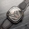 SevenFriday M3/01! Shipment Ready! Model: SF-M3/01, Size: 47mm x 13mm, Movement: Japanese Citizen Miyota 8215 Mechanical Movement [Same as Authentic], Aerodynamic Y-Wing Design with Sandblasted and Polished Black & Gunmetal Dial, Seven Stars Logo at 7 o'clock, Triple Overlapping White Disks for Hours, Minutes and Seconds, Red Accents at 9 o'clock, Red Arrow Indicator for Minutes, 5-Second Increments on Subdial, Premium Men's Mechanical Watch by SJ Quality Guaranteed