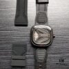 SevenFriday M3/01! Shipment Ready! Model: SF-M3/01, Size: 47mm x 13mm, Movement: Japanese Citizen Miyota 8215 Mechanical Movement [Same as Authentic], Aerodynamic Y-Wing Design with Sandblasted and Polished Black & Gunmetal Dial, Seven Stars Logo at 7 o'clock, Triple Overlapping White Disks for Hours, Minutes and Seconds, Red Accents at 9 o'clock, Red Arrow Indicator for Minutes, 5-Second Increments on Subdial, Premium Men's Mechanical Watch by SJ Quality Guaranteed