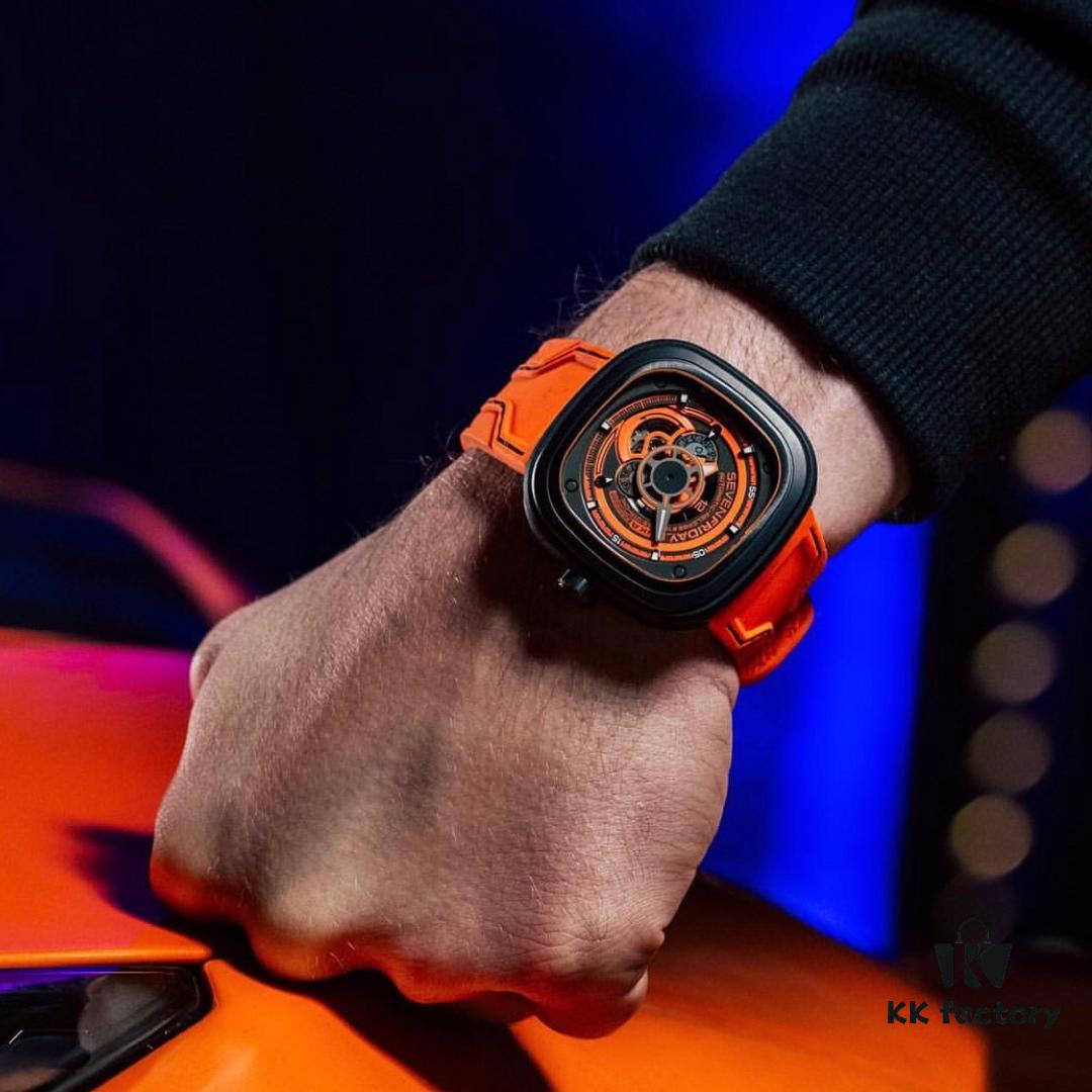 6931a84dccd8ab3d7af9cba2 SEVENFRIDAY /07 KUKA III Makes a Dazzling Debut with Striking Black and Orange Colors