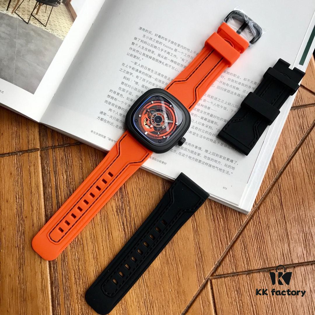 6931a84dccd8ab3d7af9cba3 SEVENFRIDAY /07 KUKA III Makes a Dazzling Debut with Striking Black and Orange Colors