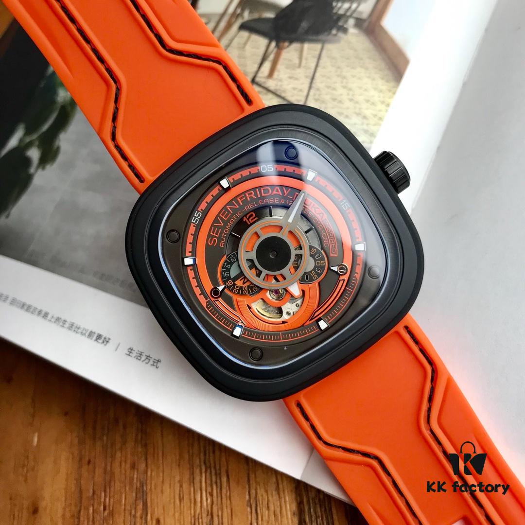 6931a84dccd8ab3d7af9cba4 SEVENFRIDAY /07 KUKA III Makes a Dazzling Debut with Striking Black and Orange Colors