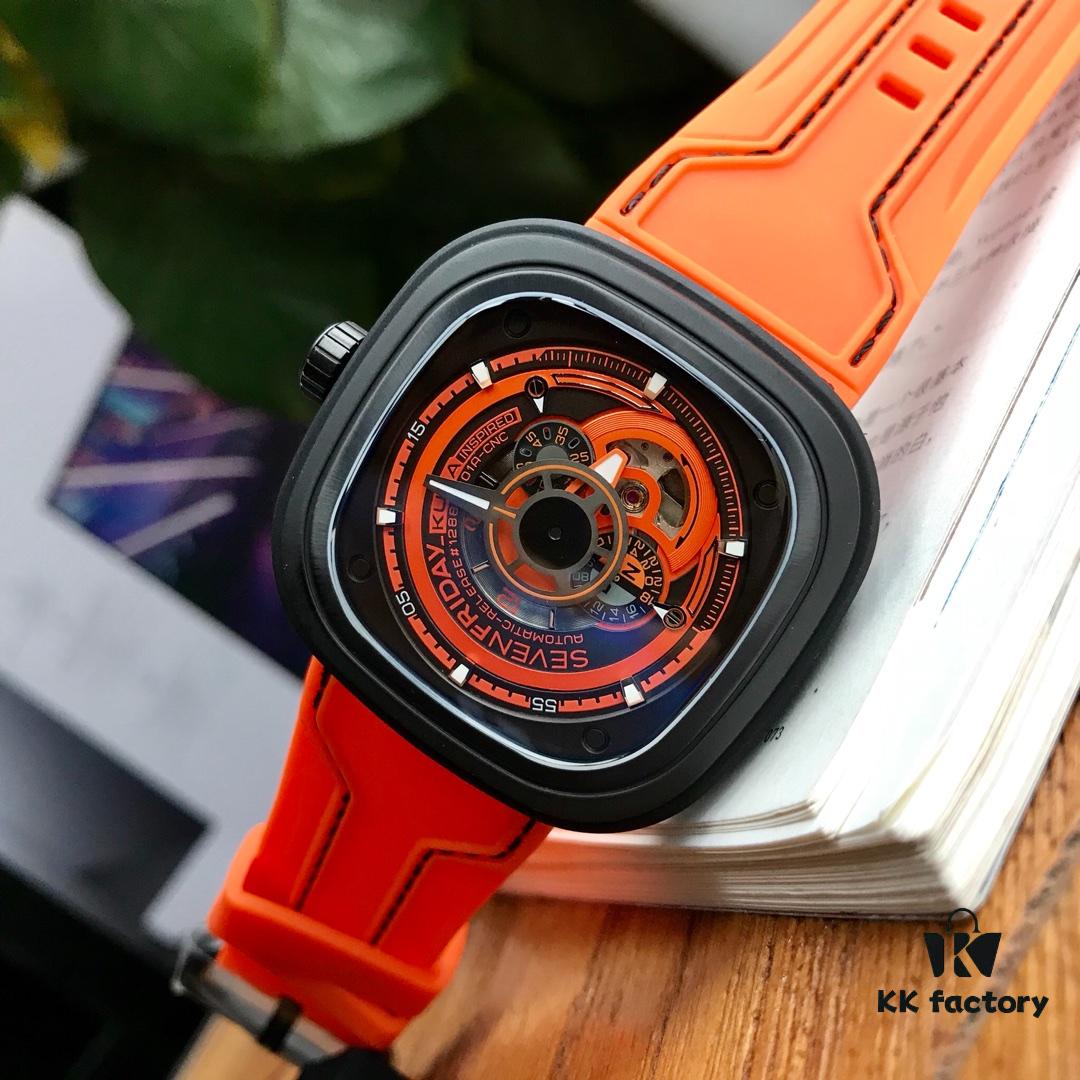 6931a84dccd8ab3d7af9cba6 SEVENFRIDAY /07 KUKA III Makes a Dazzling Debut with Striking Black and Orange Colors