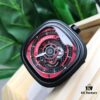 6931a84eccd8ab3d7af9cbb0 Original Design! New Arrival 2018! Seven Friday's Latest Model! Hot Seller! ~ Diameter 47mm x 13mm, Imported Waterproof Calf Leather Combined with Rubber Strap, Innovative Design Inspired by Red Racing Teams