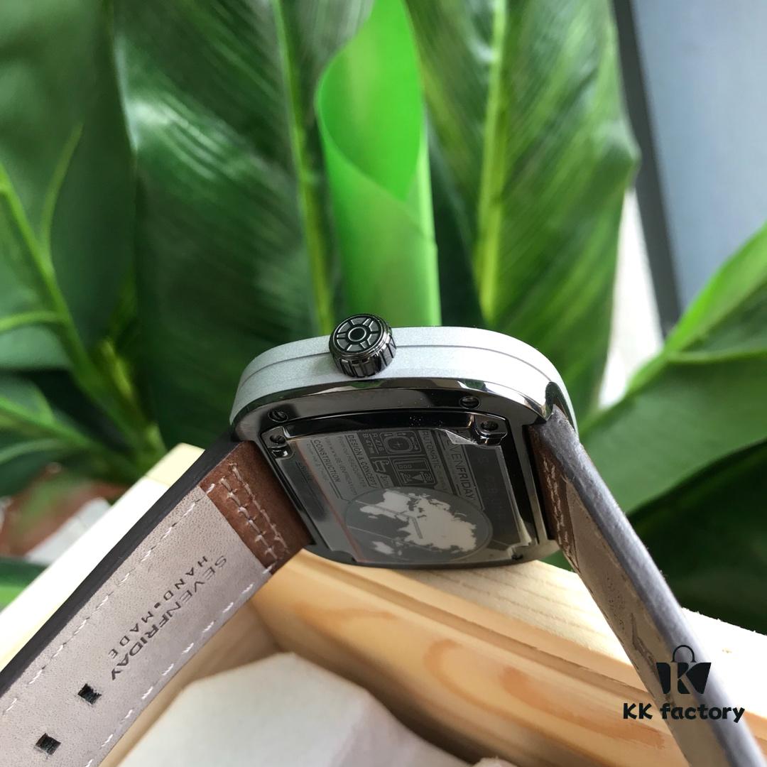 6931a84fccd8ab3d7af9cbc3 SevenFriday SF-B/01 Original Order Men's Mechanical Watch with Miyota 82S7 Movement, 47*13mm Case, Genuine Accessories Included