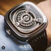 6931a850ccd8ab3d7af9cbd7 SEVENFRIDAY Seven Fridays M1/03 Movement: Original Japanese Citizen 8215 Mechanical Movement, Dial: Reinforced Blue Light Glass, Strap: Imported Calf Leather, Material: Premium 316 Stainless Steel, Case Size: 47mm x 47mm, High-End Market Quality, Precision Craftsmanship, Full Series with NFC Function