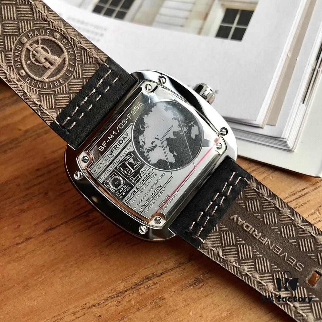 6931a850ccd8ab3d7af9cbdc SEVENFRIDAY Seven Fridays M1/03 Movement: Original Japanese Citizen 8215 Mechanical Movement, Dial: Reinforced Blue Light Glass, Strap: Imported Calf Leather, Material: Premium 316 Stainless Steel, Case Size: 47mm x 47mm, High-End Market Quality, Precision Craftsmanship, Full Series with NFC Function