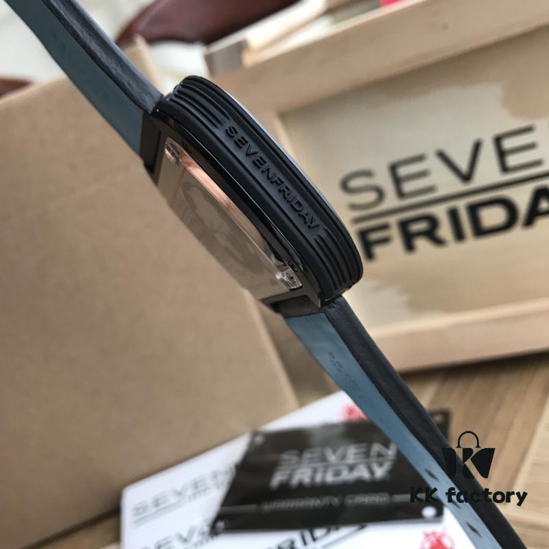 6931a851ccd8ab3d7af9cbe5 New Arrival in Stock! SevenFriday SF-B/02 Bullrush Really 2017 Limited Edition Luxury Watch with Unique Disc Design Replacing Hands, 3D Full Appearance