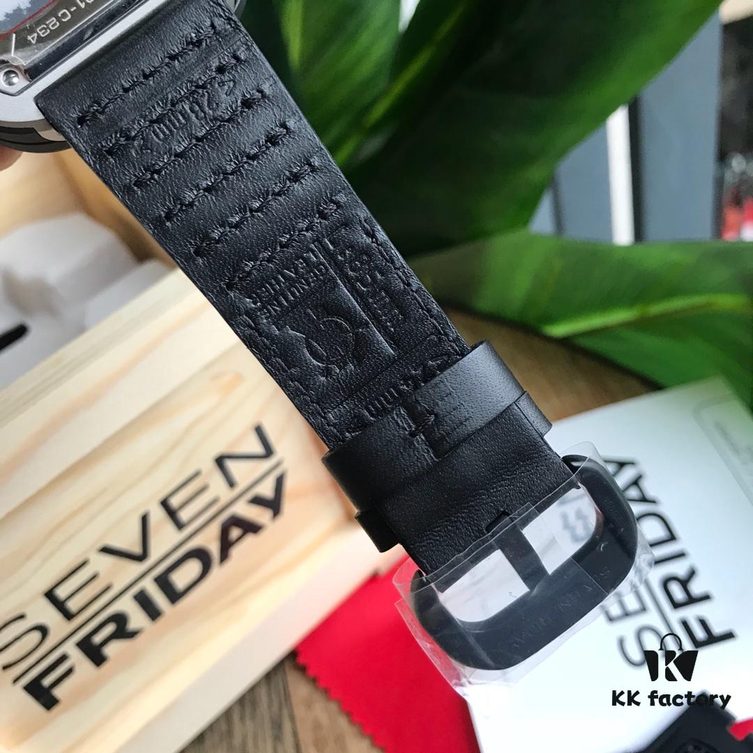 Authentic SevenFriday SF-M2/01 Swiss Fashion Watch – M Series M2-01 Designed for Left-Handers