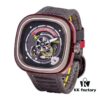 6931a852ccd8ab3d7af9cbf1 New Arrival SevenFriday, Only Original Factory Stock! Model S1/3, ~47mm Diameter, Genuine Mechanical Movement, Multi-Layer 3D Dial, Sharp Edges, Fully Polished Bezel, Matte Blue Case with Gray Canvas Strap, Highly Stylish, Comes with Original Packaging and an Additional Original Black Silicone Strap!