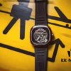 6931a852ccd8ab3d7af9cbf9 New Arrival SevenFriday, Only Original Factory Stock! Model S1/3, ~47mm Diameter, Genuine Mechanical Movement, Multi-Layer 3D Dial, Sharp Edges, Fully Polished Bezel, Matte Blue Case with Gray Canvas Strap, Highly Stylish, Comes with Original Packaging and an Additional Original Black Silicone Strap!