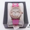 6931a854ccd8ab3d7af9cc1f YF Authentic Mold New Release Chopard Happy Diamonds 278559-3003 with Handcrafted Silk Strap Exuding Unmistakable Luxury