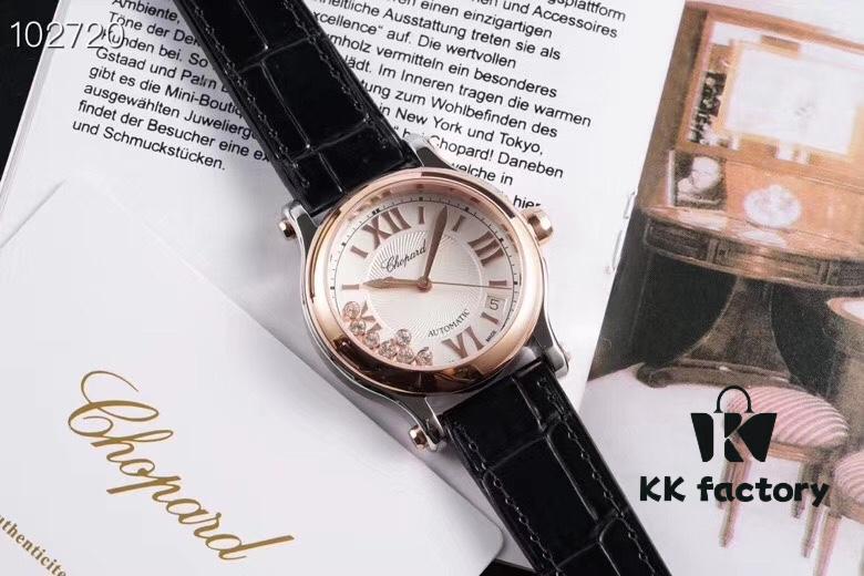 6931a854ccd8ab3d7af9cc23 TW Factory Masterpiece Chopard HAPPY Diamonds Mechanical Watch 278559-3001yf Series