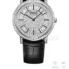 6931a858ccd8ab3d7af9cc5d Piaget Altiplano Series Men's Leather Strap Watch with Baguette and Round Diamonds