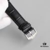 6931a858ccd8ab3d7af9cc63 Piaget Altiplano Series Men's Leather Strap Watch with Baguette and Round Diamonds
