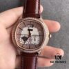 6931a85cccd8ab3d7af9cc9c Authentic Taiwan-made 1:1 Piaget Emperador Rectangular Watch, 42mm Diameter, 18K Rose Gold Case with 136 Round Brilliant Diamonds (Approx. 2.6 Carats), White Mother-of-Pearl Dial Set with 164 Round Brilliant Diamonds (Approx. 0.4 Carats) and 18K Rose Gold Hour Markers, Sapphire Crystal Transparent Case Back, Equipped with Piaget 850P Self-winding Mechanical Movement Featuring Small Seconds, Date and Dual Time Zone Display