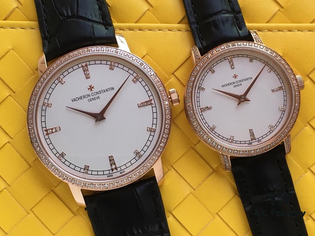 6931a864ccd8ab3d7af9cd21 Top Market Version Vacheron Constantin PATRIMONIA Collection Unisex Couple's Watch Model 43076-OOOP-9875 Equipped with Imported 9015 Movement Modified to Replicate Original Vacheron Constantin Cal.1120 - Men's Diameter 41mm, Women's 33mm, Thickness 8mm