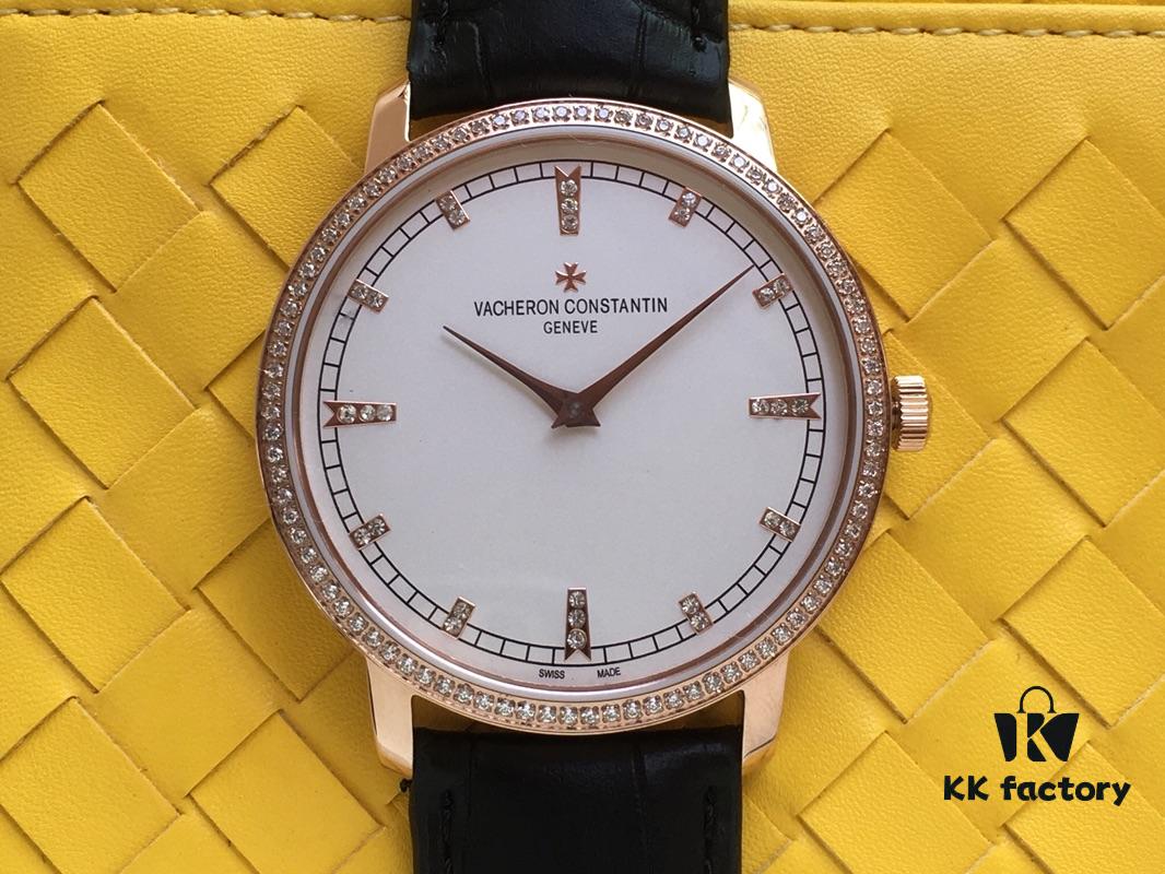 6931a864ccd8ab3d7af9cd22 Top Market Version Vacheron Constantin PATRIMONIA Collection Unisex Couple's Watch Model 43076-OOOP-9875 Equipped with Imported 9015 Movement Modified to Replicate Original Vacheron Constantin Cal.1120 - Men's Diameter 41mm, Women's 33mm, Thickness 8mm
