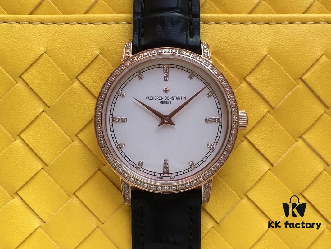 6931a864ccd8ab3d7af9cd23 Top Market Version Vacheron Constantin PATRIMONIA Collection Unisex Couple's Watch Model 43076-OOOP-9875 Equipped with Imported 9015 Movement Modified to Replicate Original Vacheron Constantin Cal.1120 - Men's Diameter 41mm, Women's 33mm, Thickness 8mm