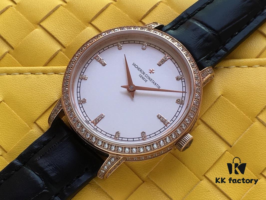6931a864ccd8ab3d7af9cd25 Top Market Version Vacheron Constantin PATRIMONIA Collection Unisex Couple's Watch Model 43076-OOOP-9875 Equipped with Imported 9015 Movement Modified to Replicate Original Vacheron Constantin Cal.1120 - Men's Diameter 41mm, Women's 33mm, Thickness 8mm