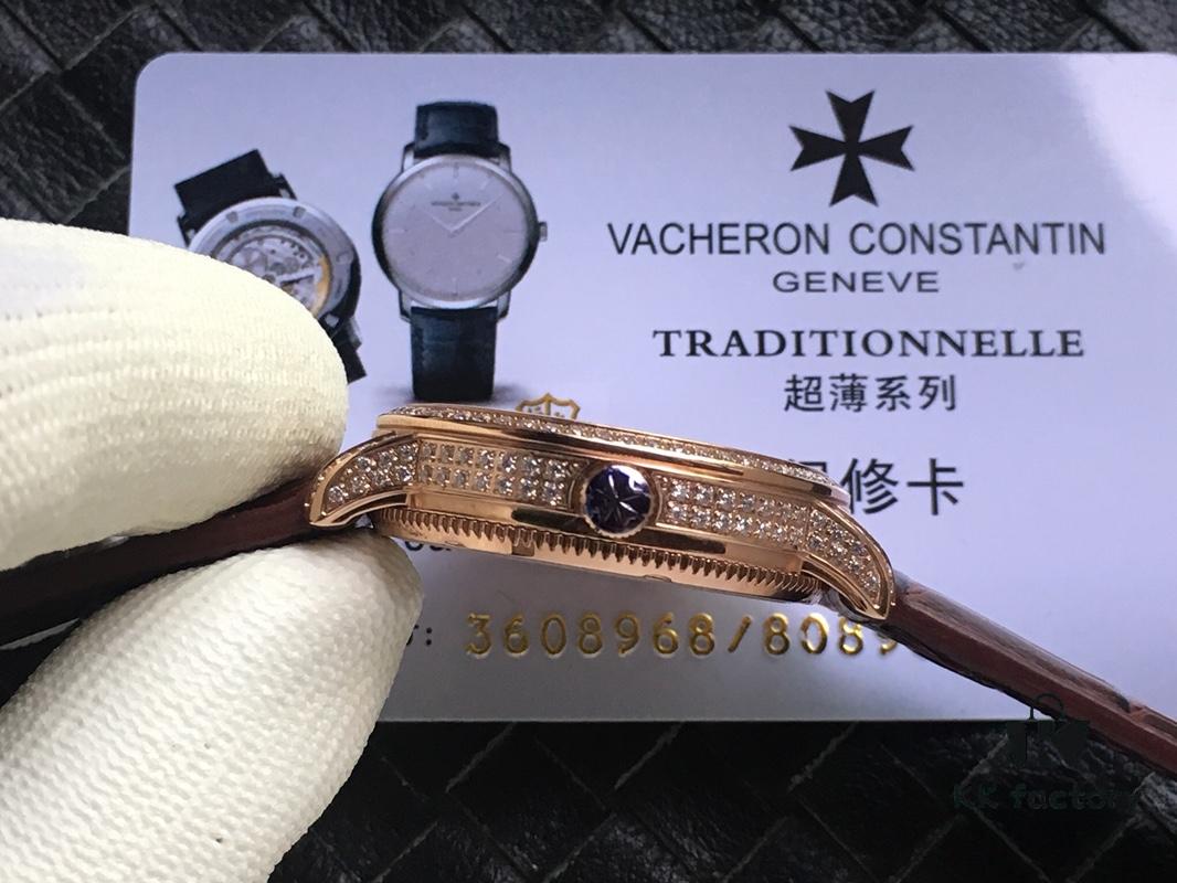6931a86fccd8ab3d7af9cdd0 Top Version, New Year Celebration Model, Vacheron Constantin PATRIMONY Heritage Series, Men's and Women's Couple Watch, Model 43076-OOOP-9875, Equipped with Imported 9015 Modified Replica of Original Vacheron Constantin Cal.1120 Movement, Men's Diameter 41mm, Women's 33mm, Thickness 8mm, Each Watch Movement Has an Independent Serial Number (Real Shot, No Photoshop)