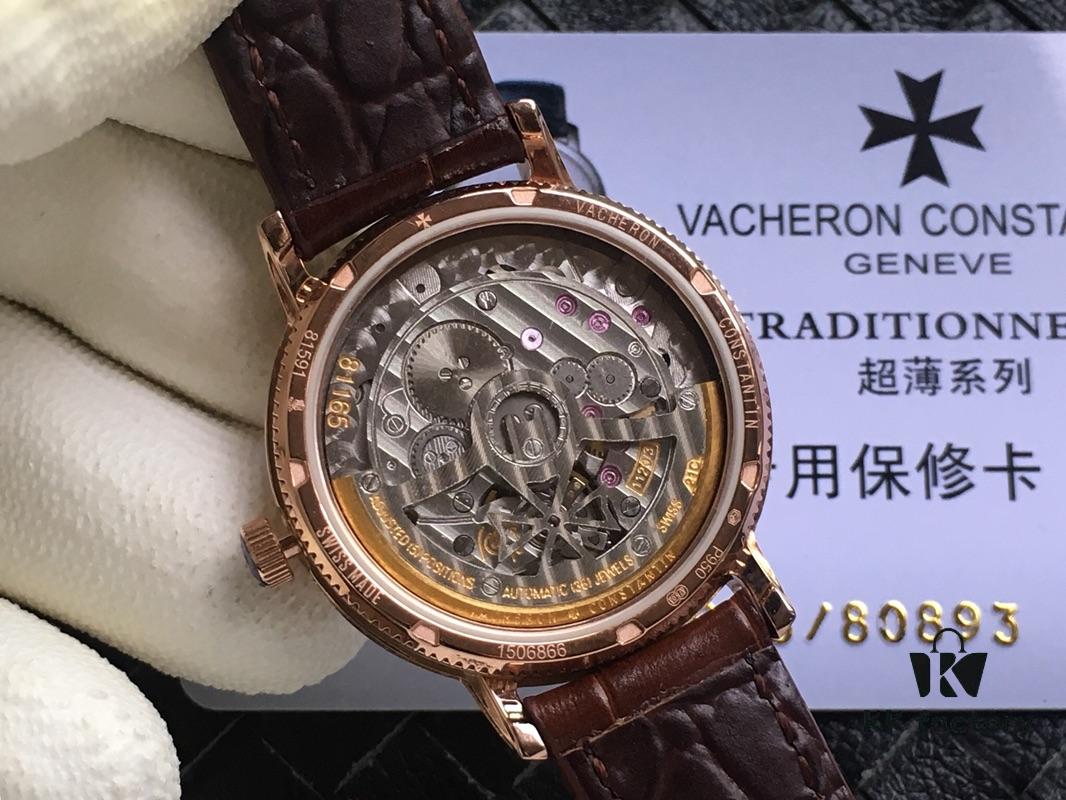 6931a86fccd8ab3d7af9cdd3 Top Version, New Year Celebration Model, Vacheron Constantin PATRIMONY Heritage Series, Men's and Women's Couple Watch, Model 43076-OOOP-9875, Equipped with Imported 9015 Modified Replica of Original Vacheron Constantin Cal.1120 Movement, Men's Diameter 41mm, Women's 33mm, Thickness 8mm, Each Watch Movement Has an Independent Serial Number (Real Shot, No Photoshop)