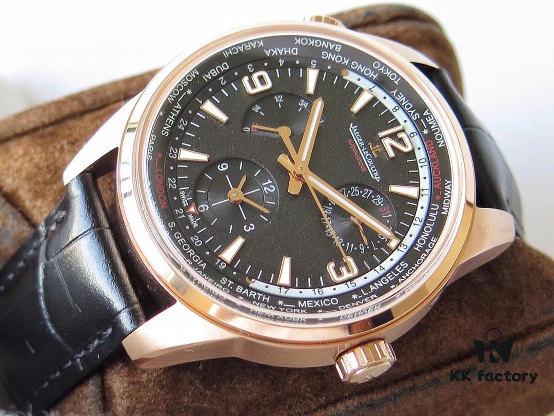6931a870ccd8ab3d7af9cddf TWA 2018 New Arrival Jaeger-LeCoultre Geophysic Geographic WT 'Limited Edition 250 Worldwide' Dual-Time Watch with Blue-to-Black Gradient and Black Dial